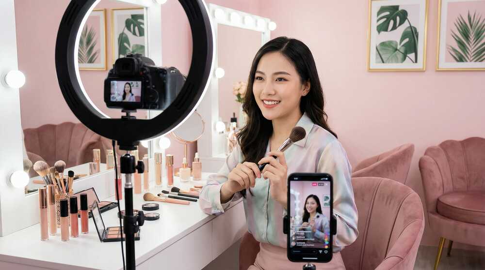 萝莉岛美妆教程视频